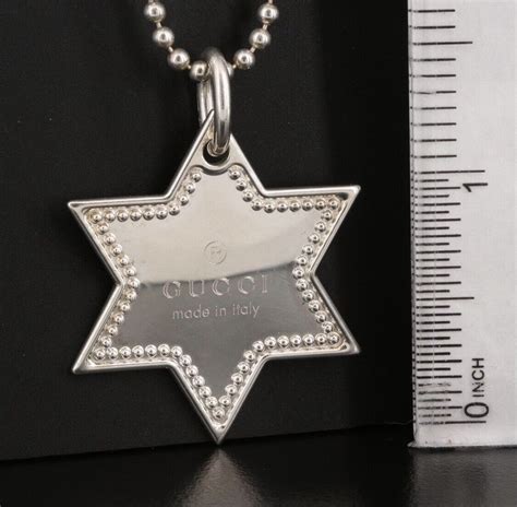 star e gucci|gucci star necklace.